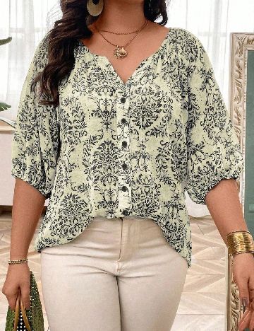 Bluza SHEIN CURVE, mix culori