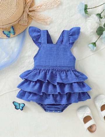 Body Shein Kids, albastru