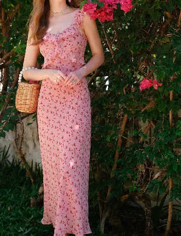 Rochie medie SHEIN, roz