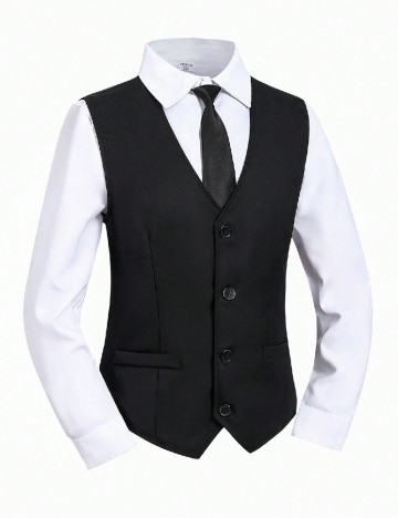 Vesta Shein Kids, negru