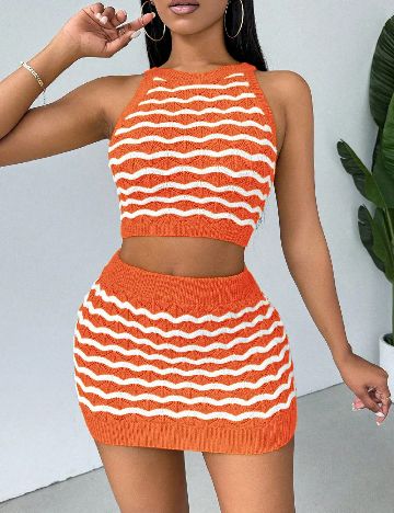 Compleu SHEIN, portocaliu