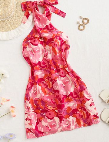 Rochie scurta SHEIN, roz