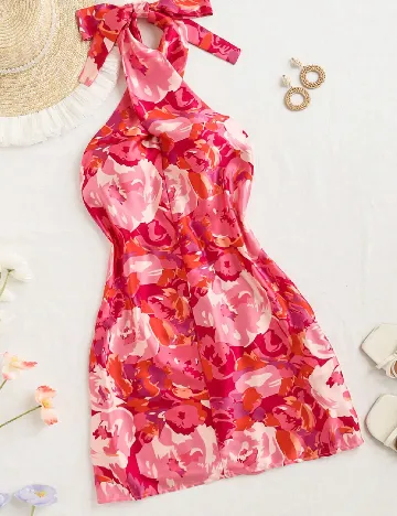 Rochie scurta SHEIN, roz