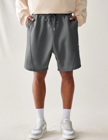 Pantaloni scurti SHEIN, gri