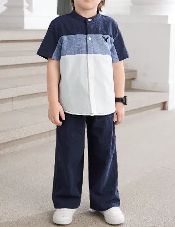 Compleu Shein Kids, bleumarin