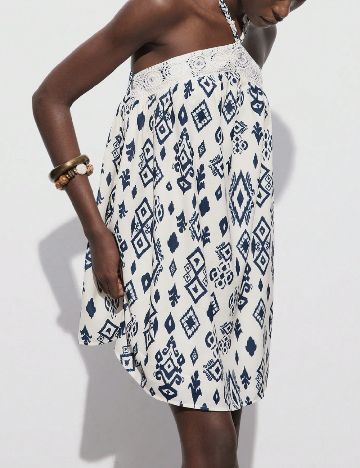 Rochie scurta SHEIN, ecru