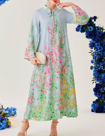 Rochie lunga SHEIN, bleu