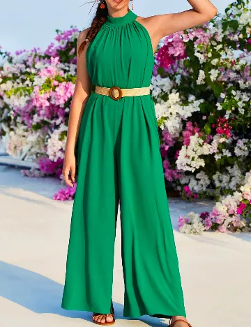 Salopeta Shein Kids, verde