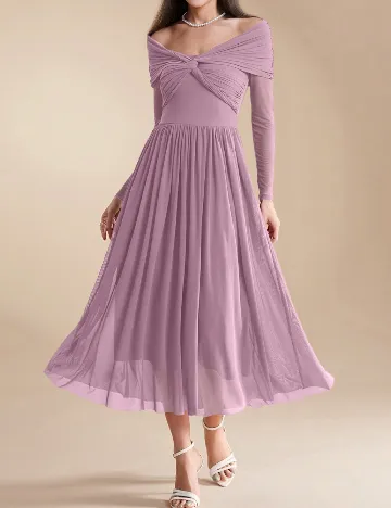 Rochie medie SHEIN, mov