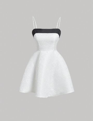 Rochie scurta SHEIN, alb