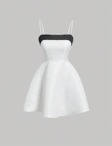 Rochie scurta SHEIN, alb