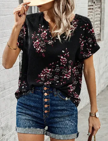 Bluza SHEIN CURVE, negru