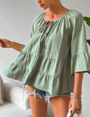Bluza SHEIN, verde