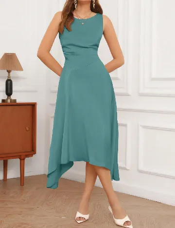 Rochie medie SHEIN, albastru