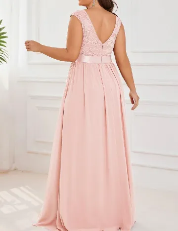 Rochie lunga Ever-Pretty Plus Size, roz