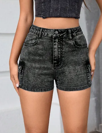 Pantaloni scurti SHEIN, gri