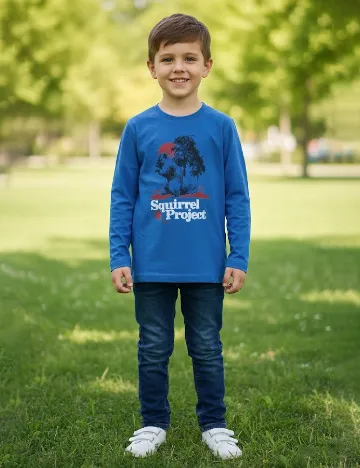 Bluza Zara, albastru