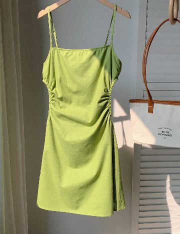 Rochie scurta SHEIN, verde