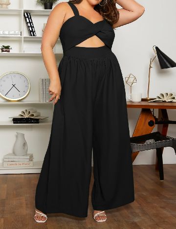 Salopeta SHEIN CURVE, negru