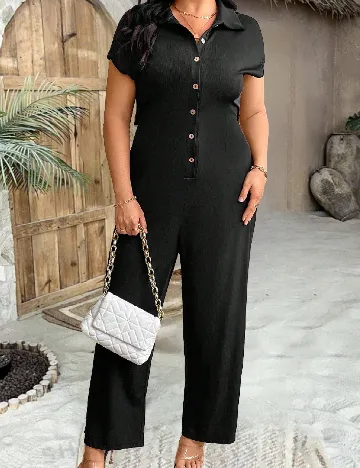 Salopeta SHEIN CURVE, negru