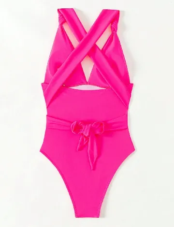 Costum de baie SHEIN, roz