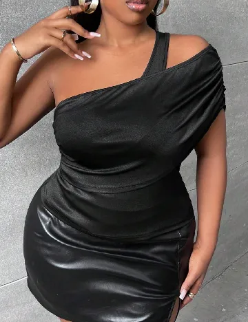 Bluza SHEIN CURVE, negru