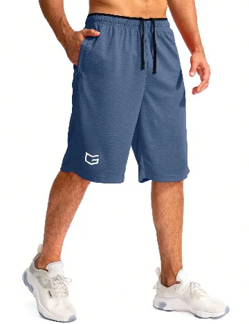 Pantaloni scurti SHEIN, albastru