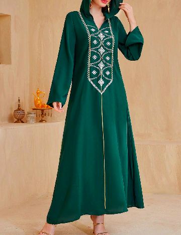 Rochie lunga SHEIN, verde
