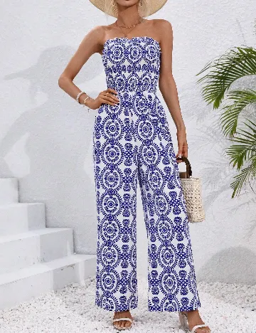 Salopeta SHEIN, albastru