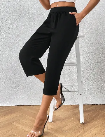 Pantaloni SHEIN, negru