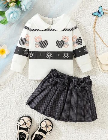 Compleu Shein Kids, mix culori