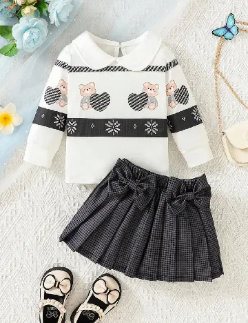 Compleu Shein Kids, mix culori