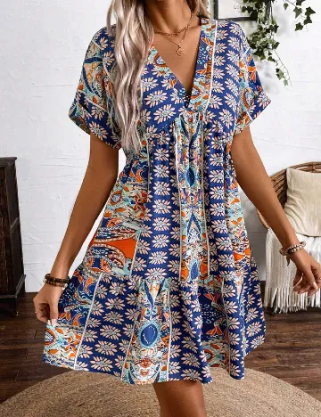 Rochie scurta SHEIN, mix culori