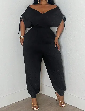 Salopeta SHEIN CURVE, negru