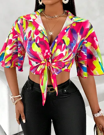 Camasa SHEIN, mix culori