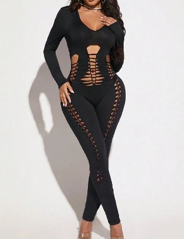 Salopeta SHEIN, negru