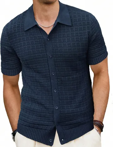 Camasa SHEIN, bleumarin