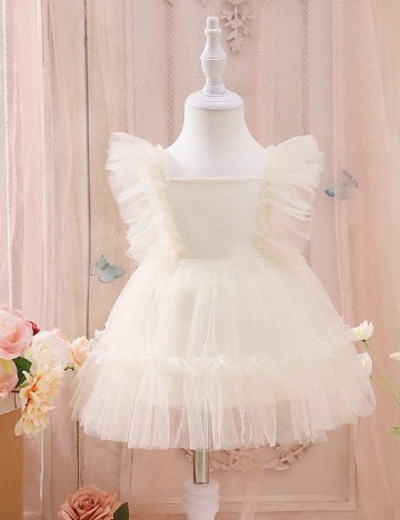 Rochie Shein Kids, ecru