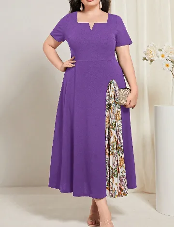 Rochie lunga SHEIN CURVE, mov