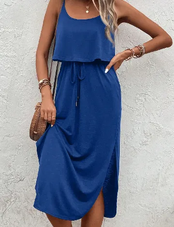 Rochie medie SHEIN, albastru