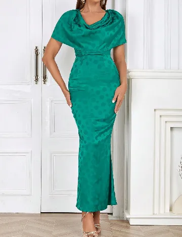Rochie medie SHEIN, verde