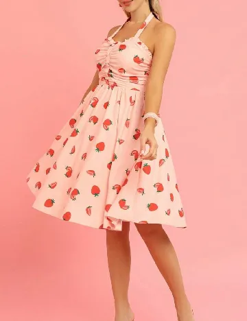 Rochie scurta SHEIN, roz