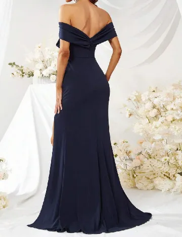 Rochie lunga Giffniseti, bleumarin