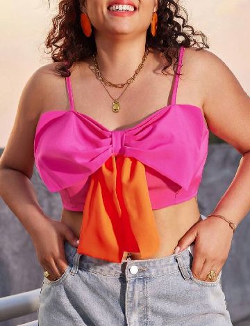 Top SHEIN CURVE, roz