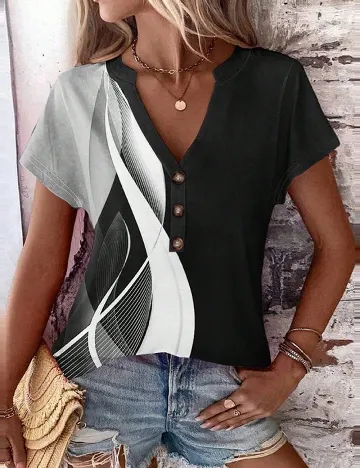 Tricou SHEIN, mix culori