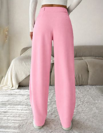 Pantaloni SHEIN, roz