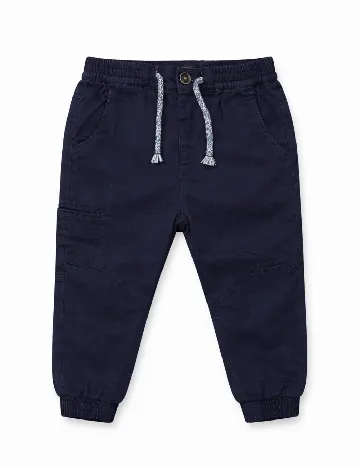 Pantaloni Zara, bleumarin inchis