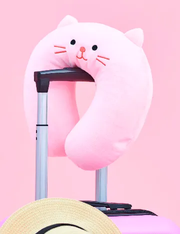 Perna de gat pentru calatorie Sinsay, roz