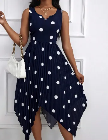 Rochie medie SHEIN, bleumarin