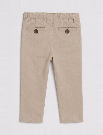 Pantaloni Zara, crem